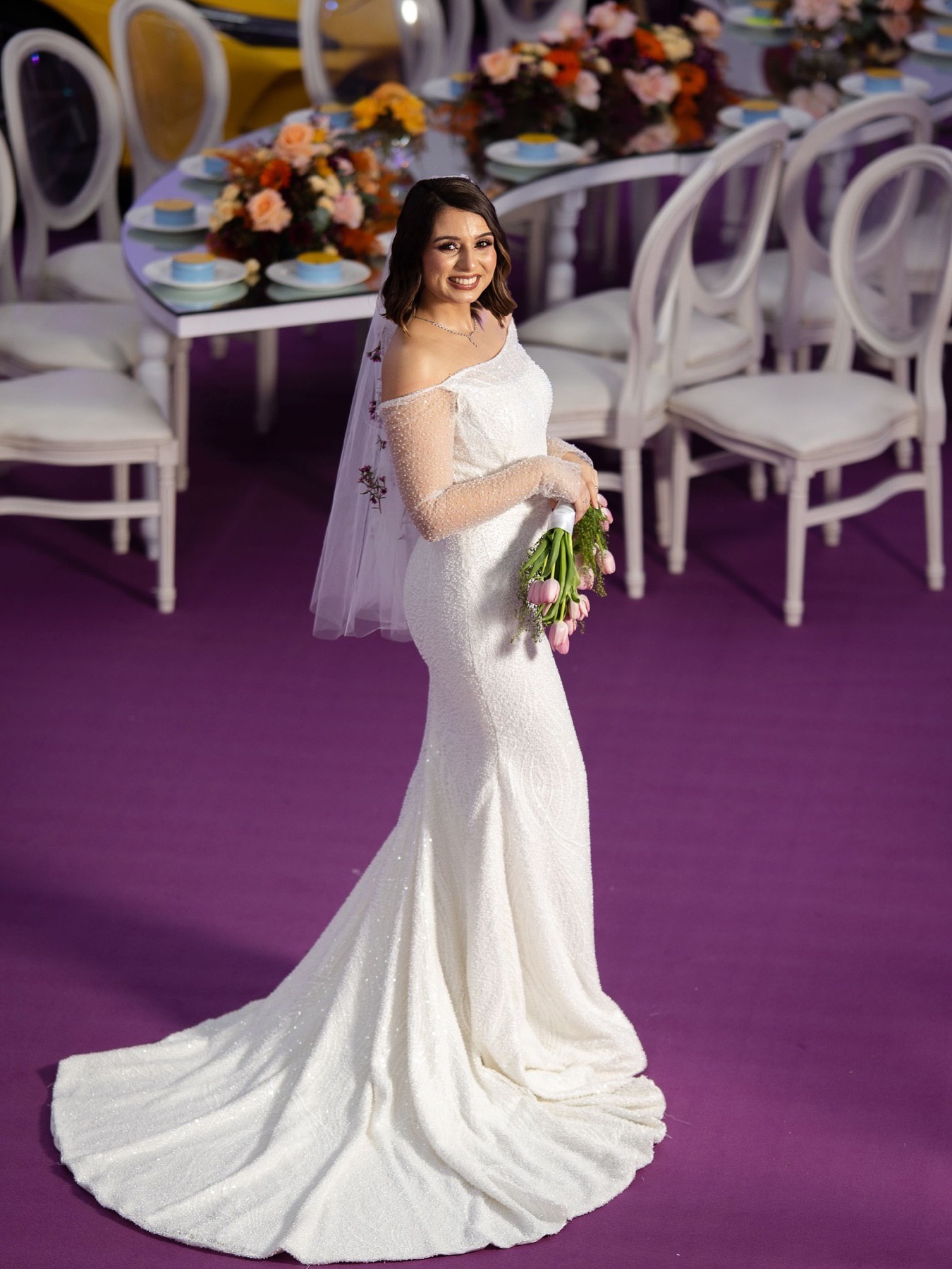 Elena El Sabbagh influencer campaign on The World Islands, Dubai