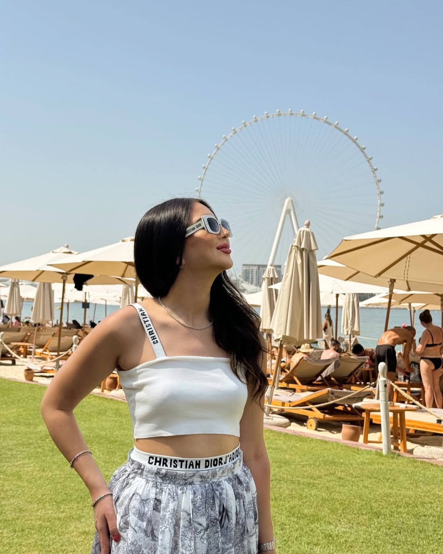 Elif Nur Ozbek influencer campaign for voco Dubai, The Heart of Europe