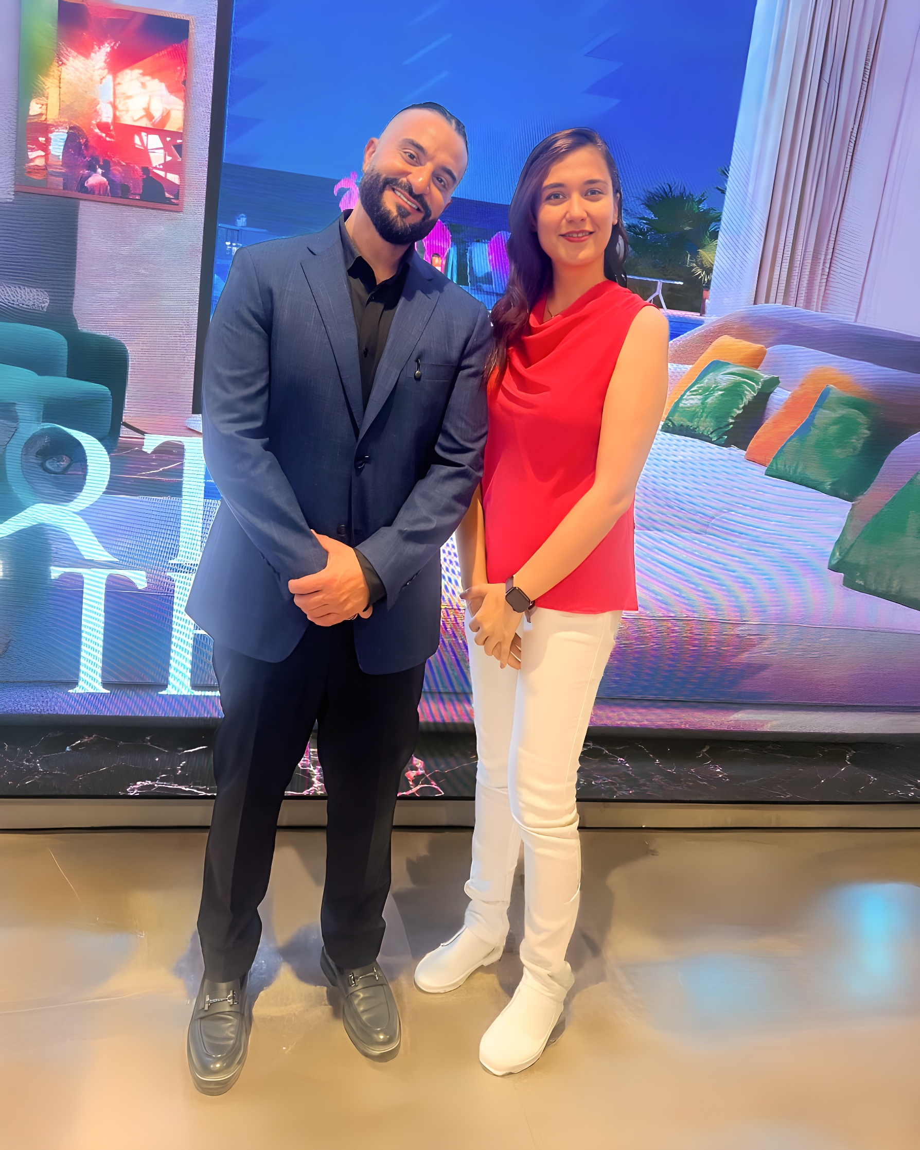 Kris Fade influencer campaign for The Heart of Europe and voco Monaco Dubai