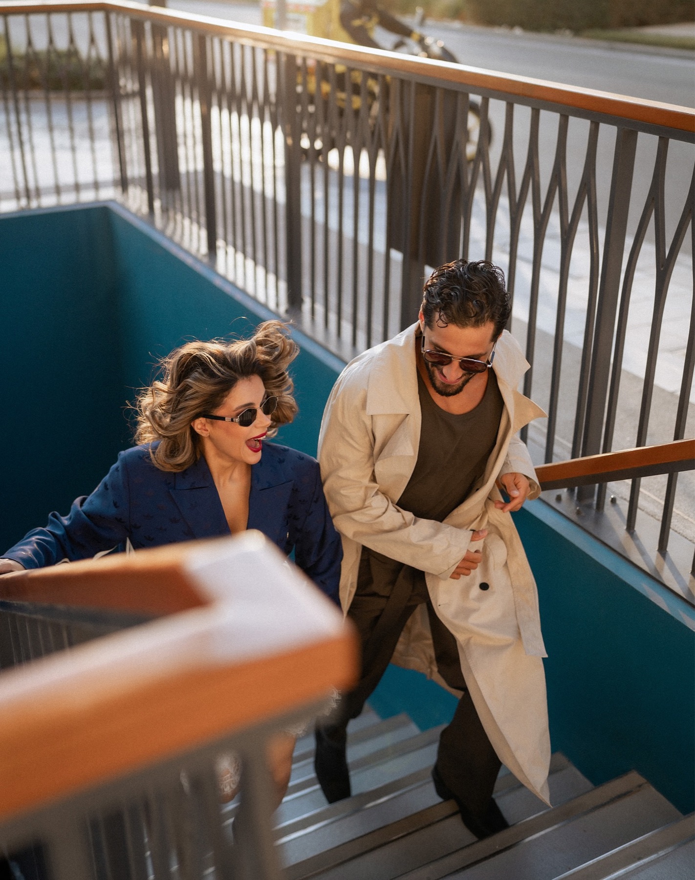 Sorour and Amiraslan influencer campaign in Dubai