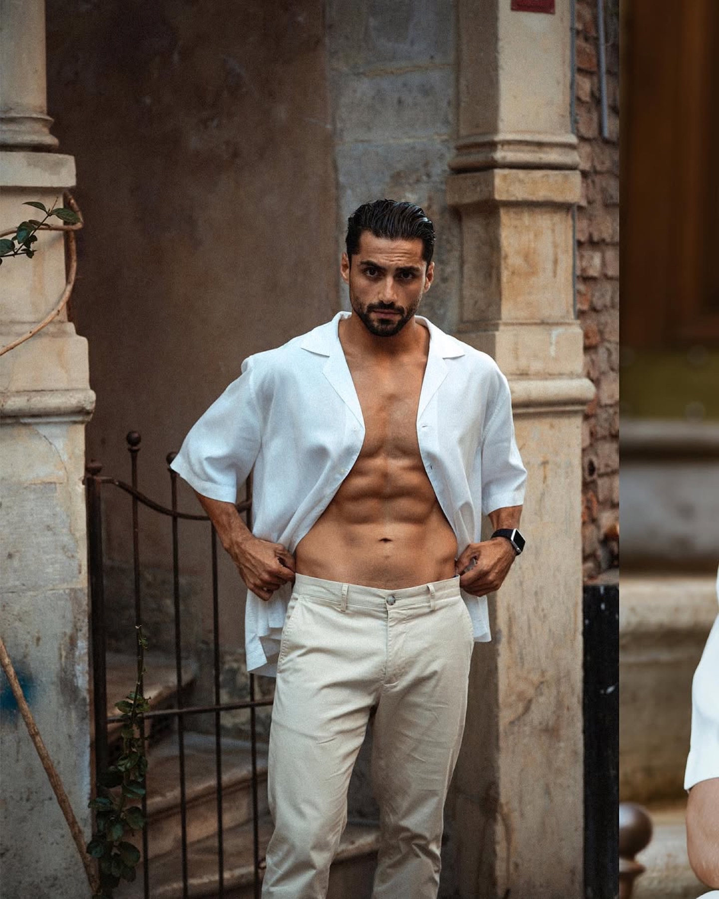 Sorour and Amiraslan influencer campaign in Dubai