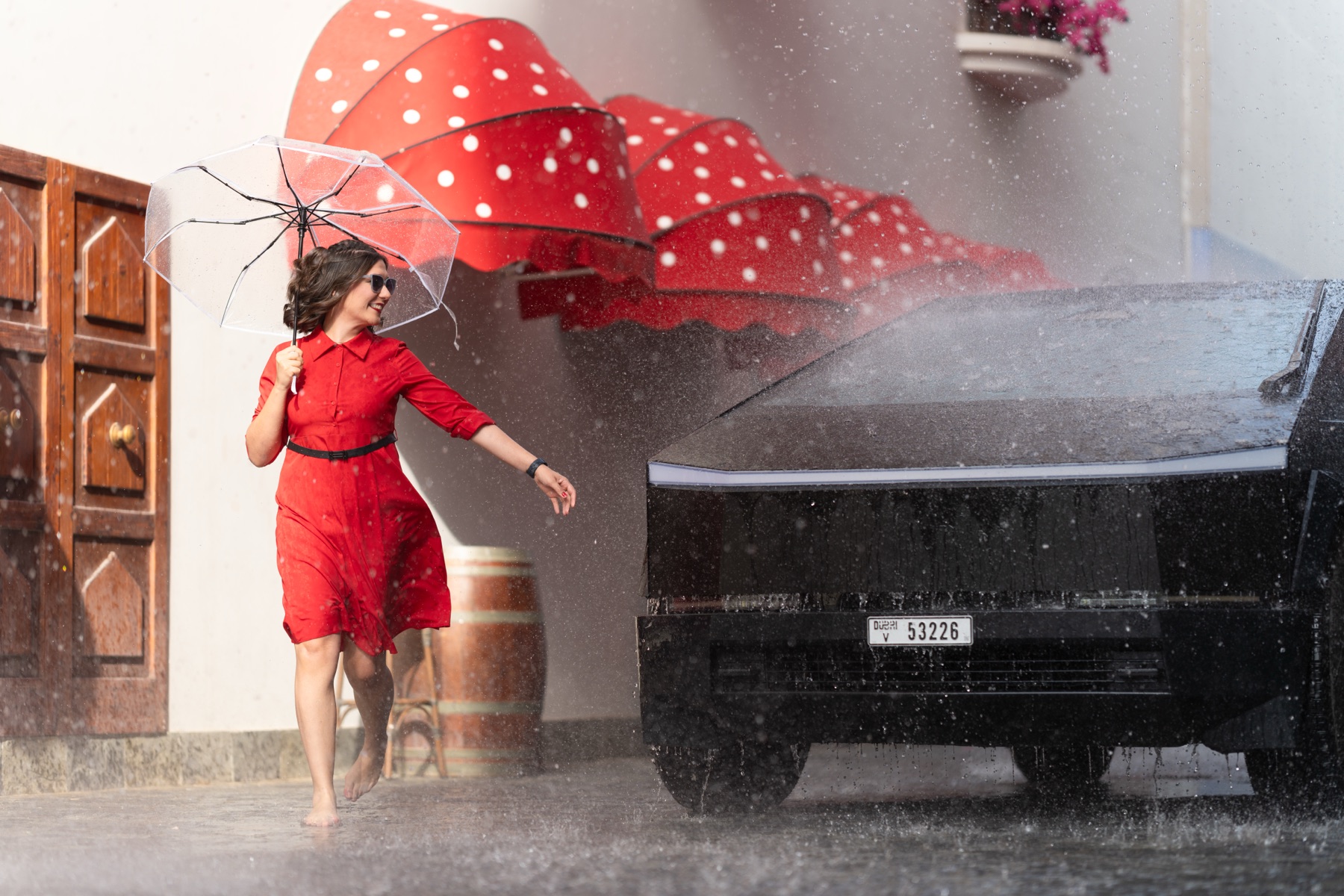 Tesla Cybertruck commercial photography