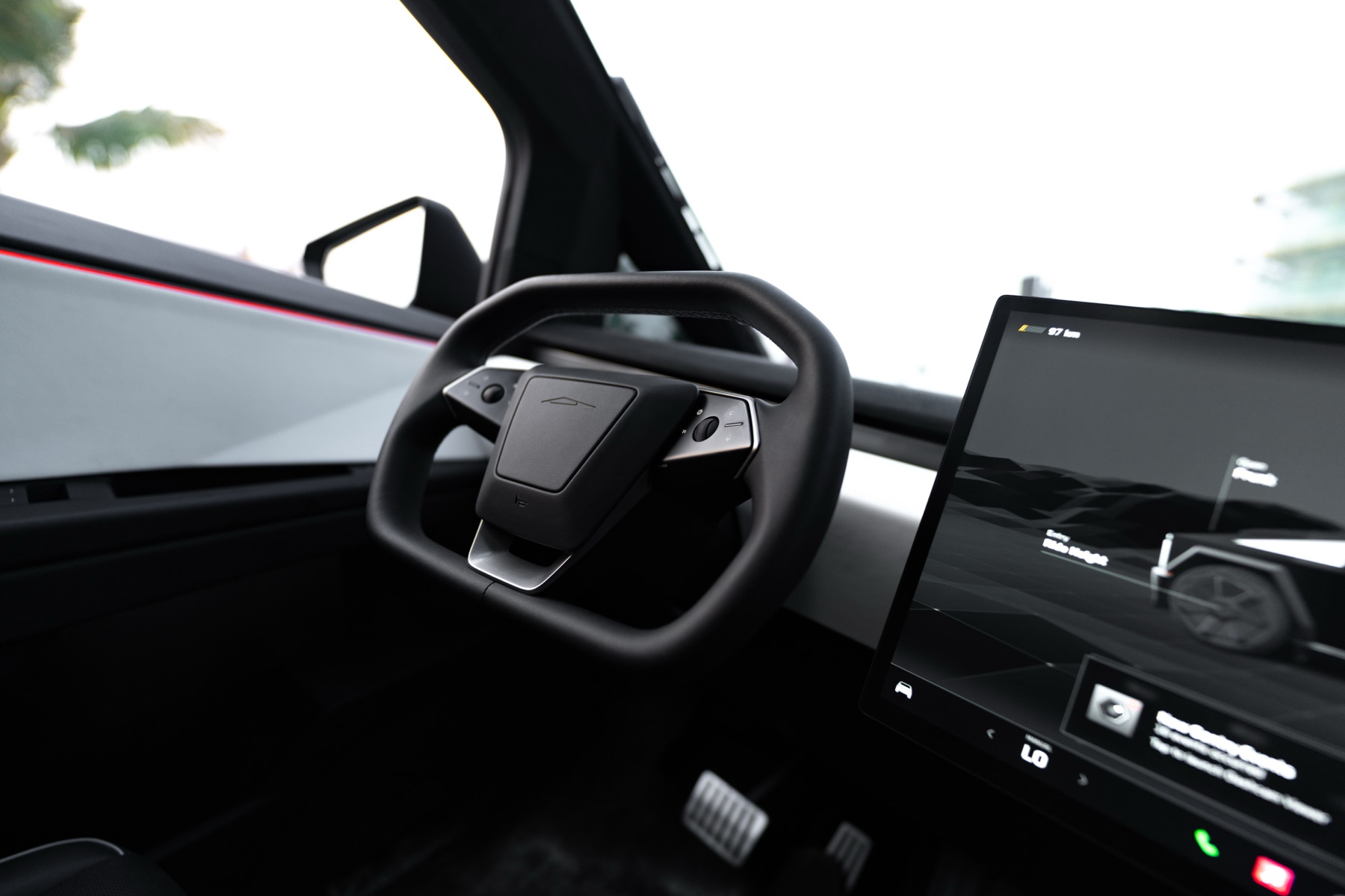 Tesla Cybertruck commercial photography