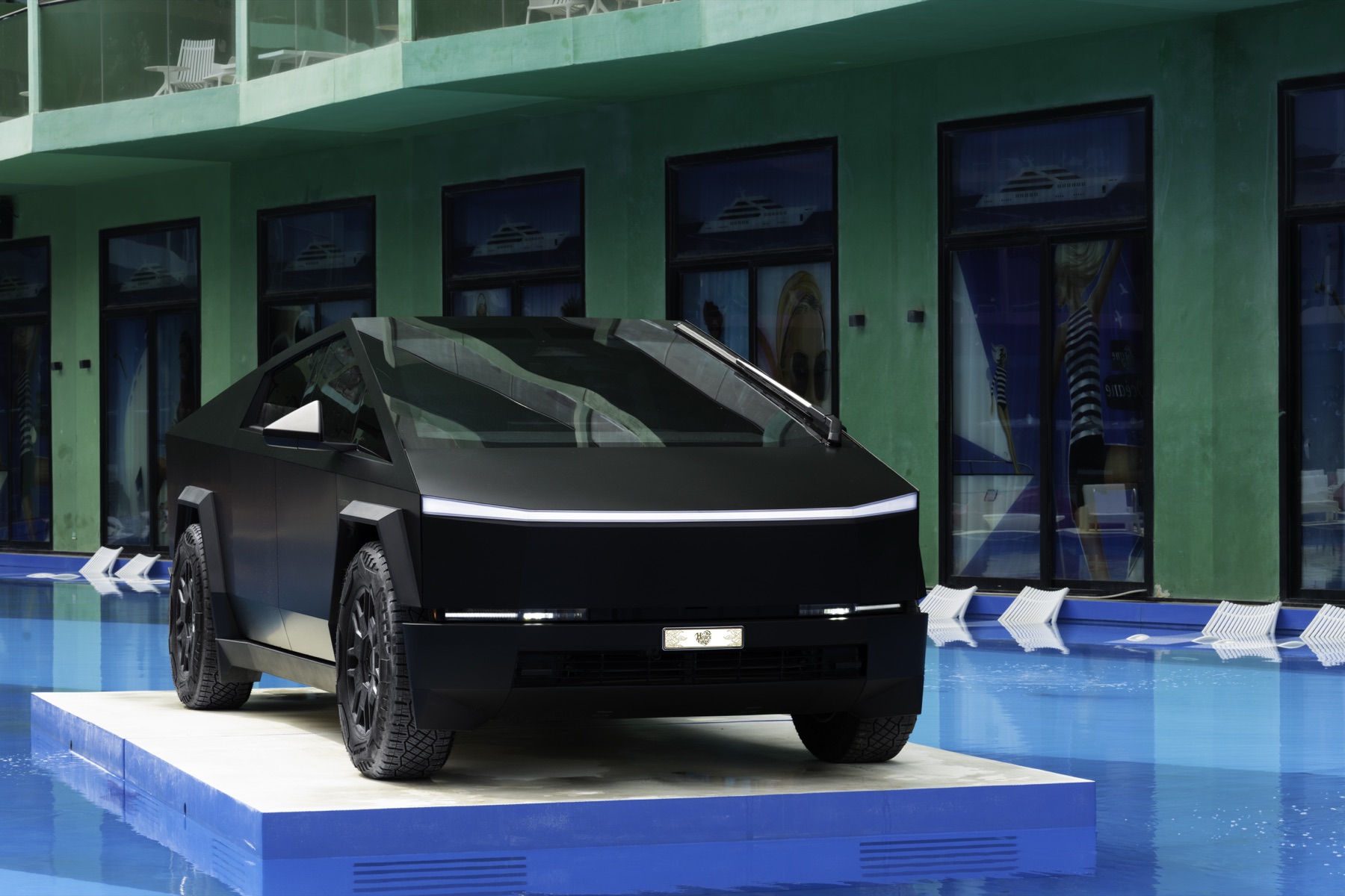 Tesla Cybertruck commercial photography
